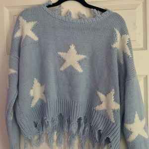 Storia star print sweater